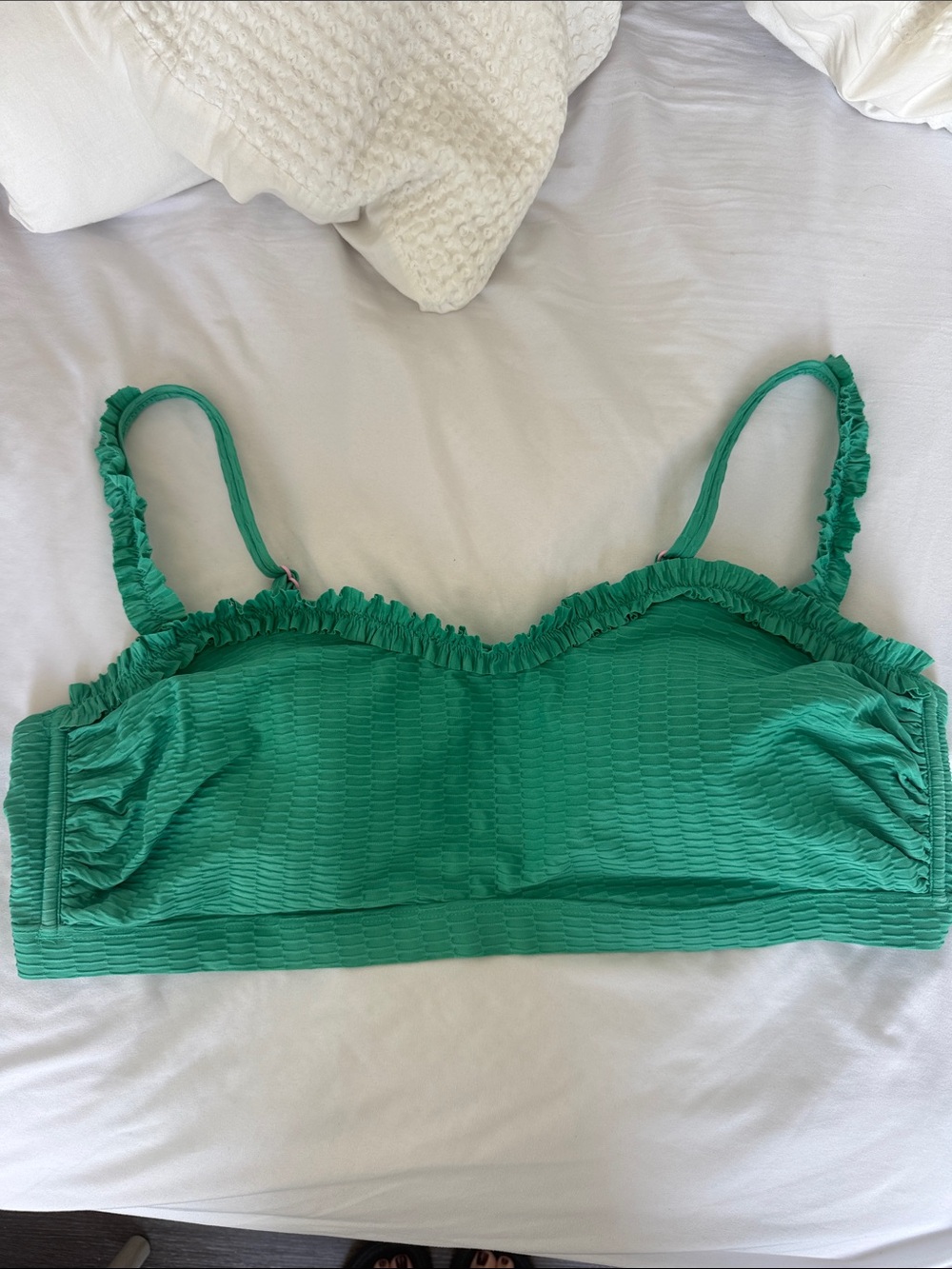 Stoney Clover Target green bikini bathing suit top
